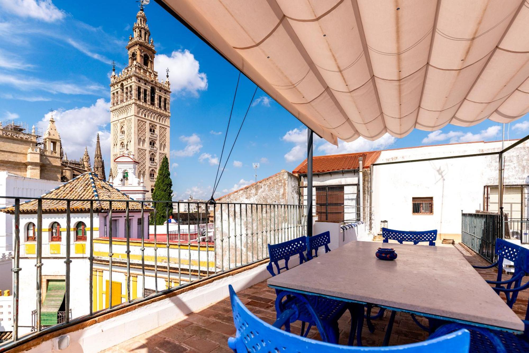 Aoa Atico De Lujo Con Terraza Privada Apartment เซบีญา ภายนอก รูปภาพ