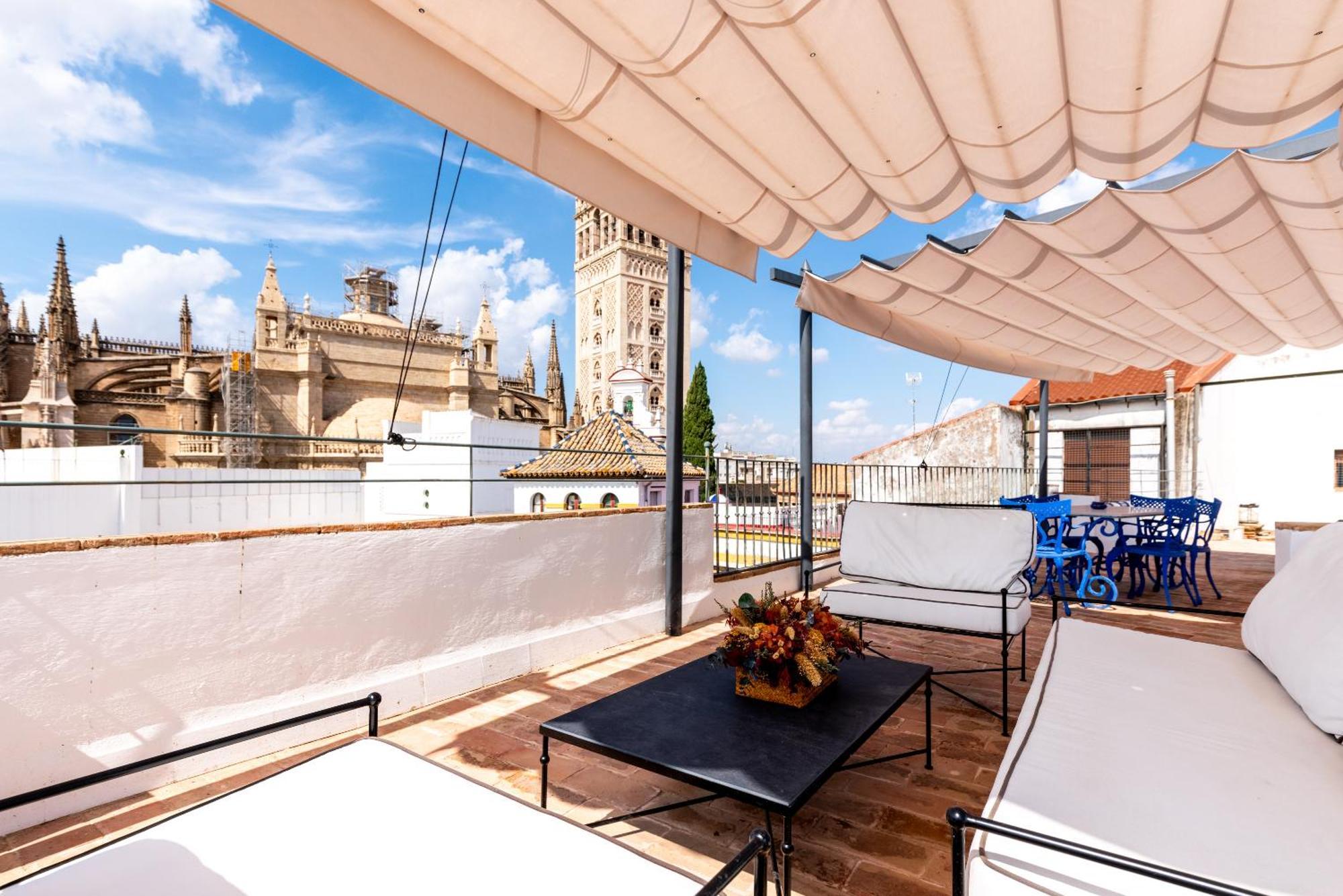 Aoa Atico De Lujo Con Terraza Privada Apartment เซบีญา ภายนอก รูปภาพ